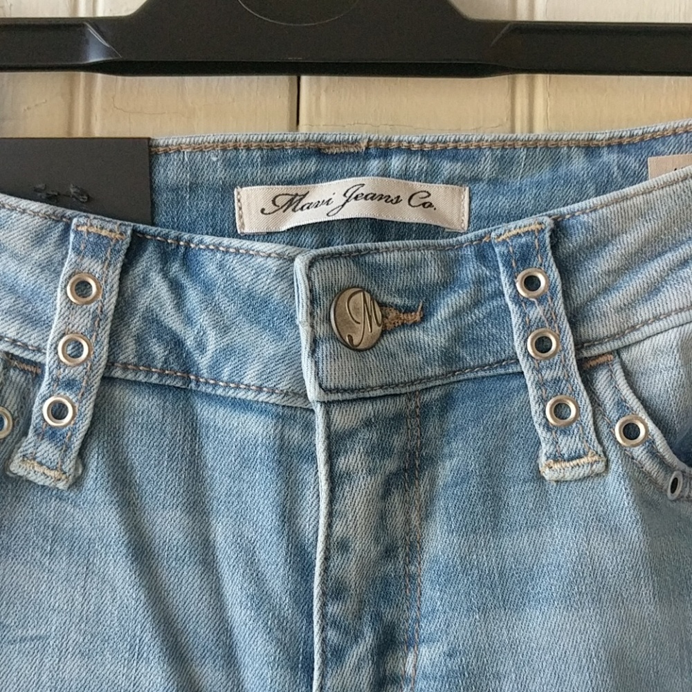 🧿 Mavi Jeans boyfriend medium wash distress 24 - Picture 7 of 8